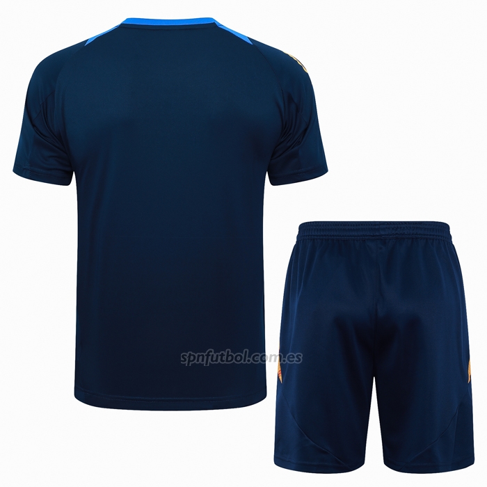 Chandal del Juventus Manga Corta 2024-2025 Azul - Pantalon Corto